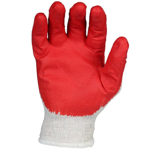 West Chester 558 Work Gloves 558, XL, Size XL, Leather, Blue, Red