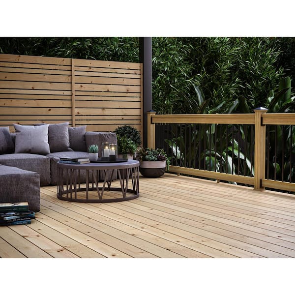 1 in. x 6 in. x 8 ft. Ground Contact Pressure-Treated Southern Yellow Pine Decking Board