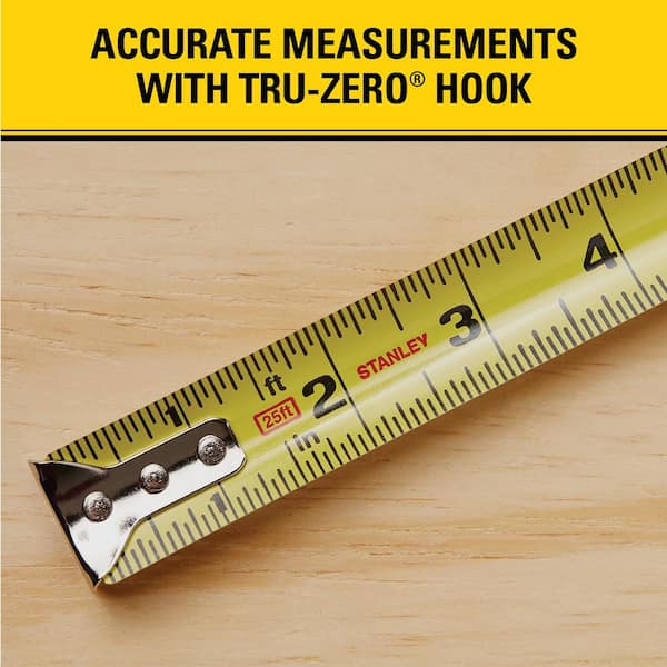 Tape Measure Cal Hawk Measuring Tape 25 feet by 1 inch SAE/MM 25