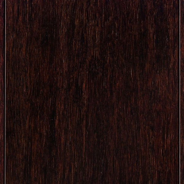Home Legend Strand Woven Walnut 9/16 in. Thick x 4-3/4 in. Wide x 36 in. Length Solid T&G Bamboo Flooring (19 sq. ft. / case)