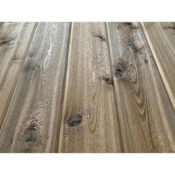DINGEWOOD LLC Dingewood 1 in. x 6 in. x 8 ft. Vintage Clay Brown