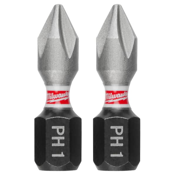 ｔｏｋｕｔｏｋｕｓａｎ　専用① PH01WS Milwaukee SHOCKWAVE Impact Duty 1 in. Phillips #1 Alloy Steel