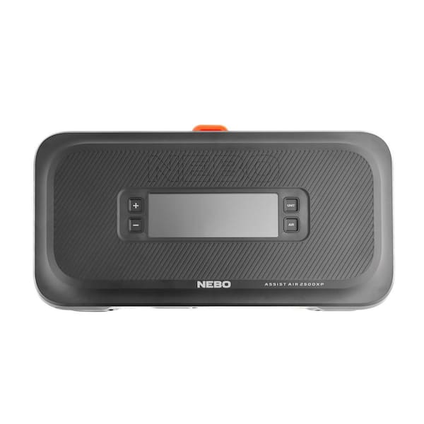 NEBO Assist Air 2500 Amps Jump Starter with Power Bank, Emergency