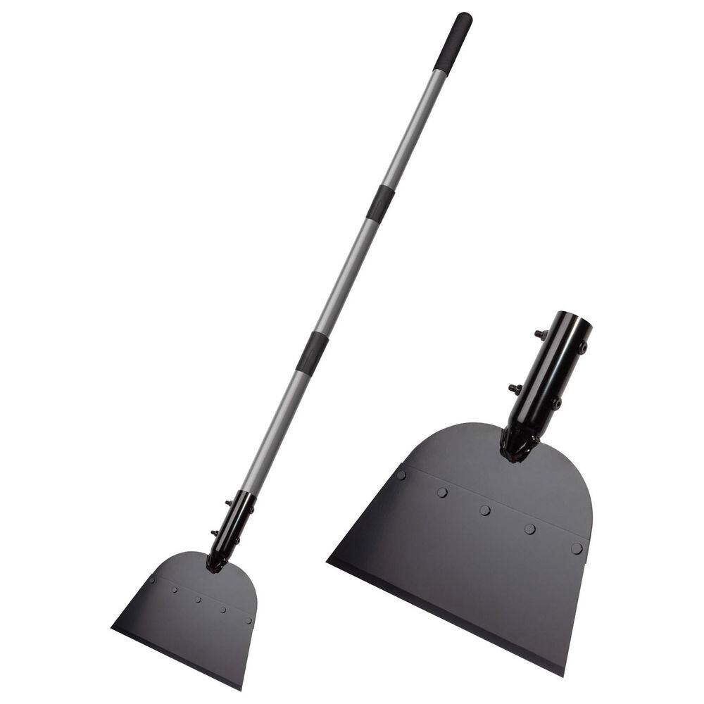 54 in. Metal Handle Saw-Blade Steel Handle Heavy Duty Rake for Snow Shoveling, Ice Scraping, Lawn Edging price history on PriceWatchPro