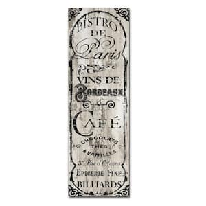 32 in. x 10 in. "Paris Bistro I" by Color Bakery Printed Canvas Wall Art