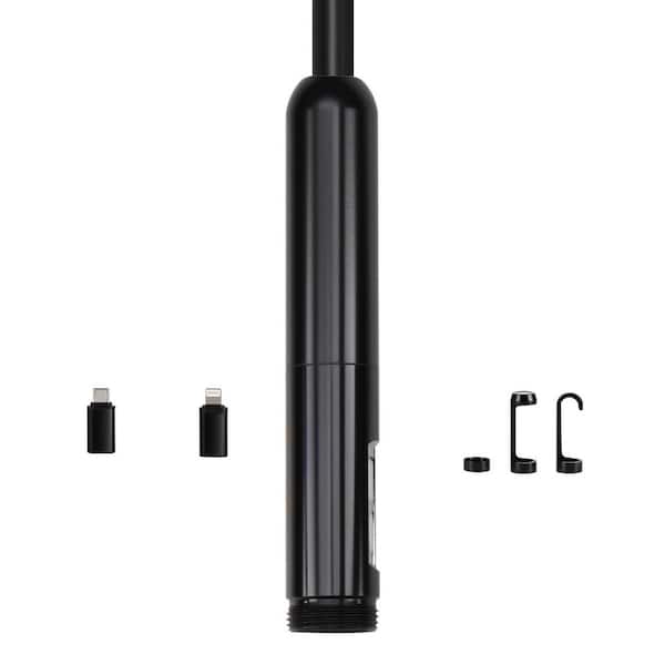 1920P HD Endoscope with Light, Android/iOS Compatible 9 LED lights, 10 ft. Semi-Rigid Cable, 2X Zoom, IP67 Waterproof