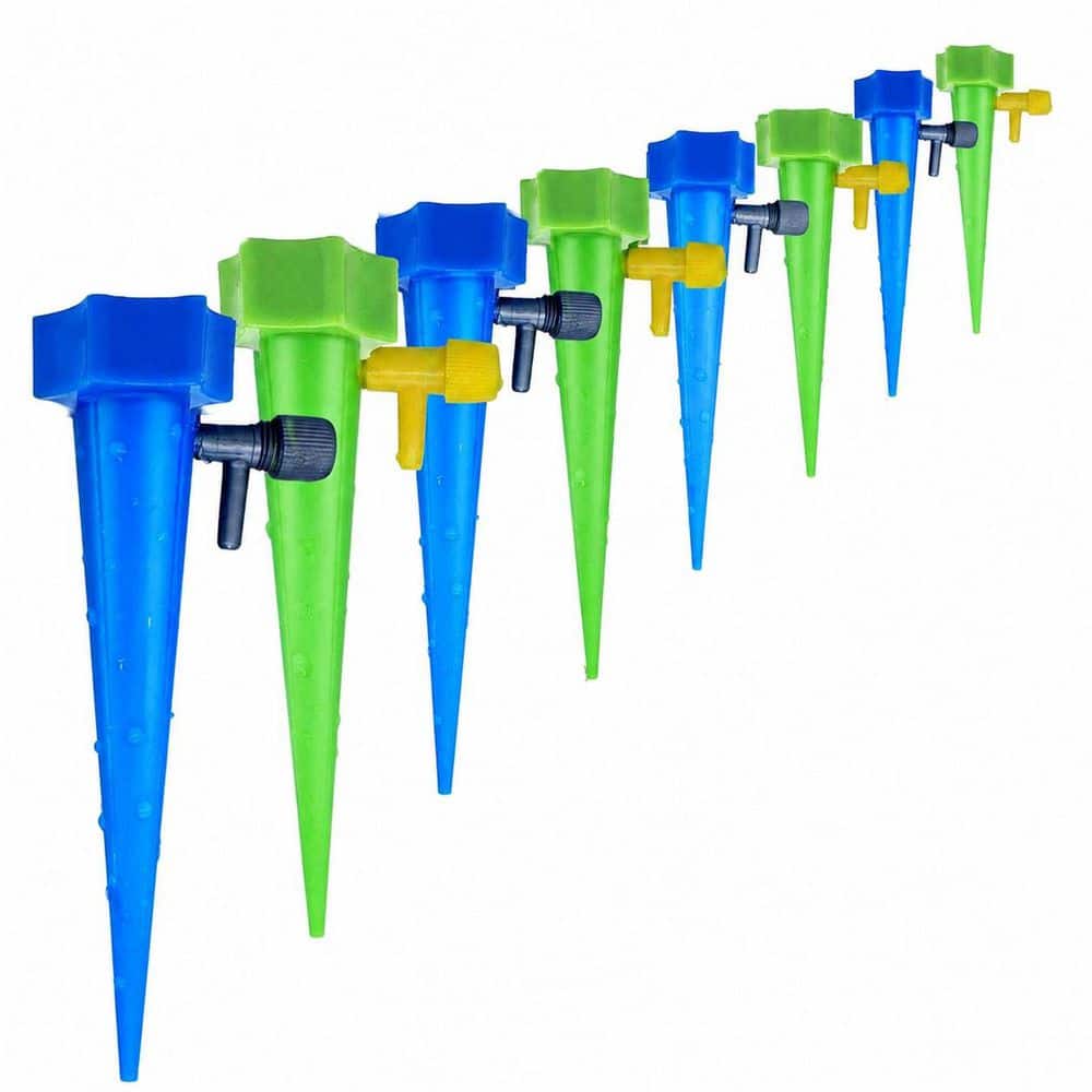 12-Pack Self-Watering Plant Spikes with Adjustable Drip Control for Indoor Houseplants and Vacation Care price history on PriceWatchPro