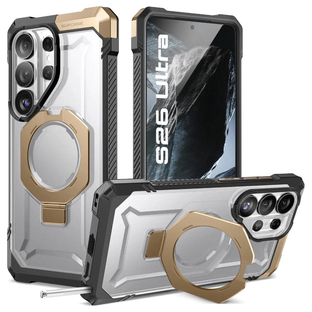 SUPCASE UB GRIP Series Galaxy S26 Ultra MagSafe Phone Case with Kickstand - Cobalt Blue