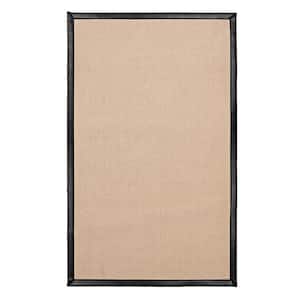 Athena Natural and Black 9 ft. x 12 ft. Area Rug