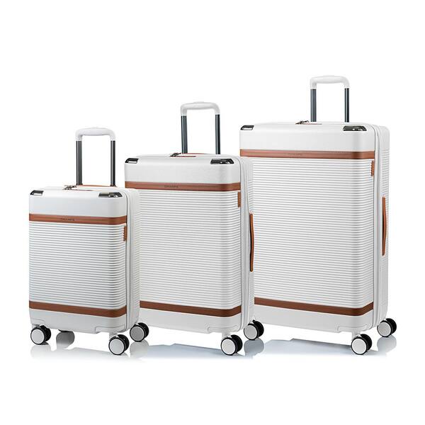 CHAMPS Vintage III 28 in., 24 in., 20 in. Ivory Hardside Luggage