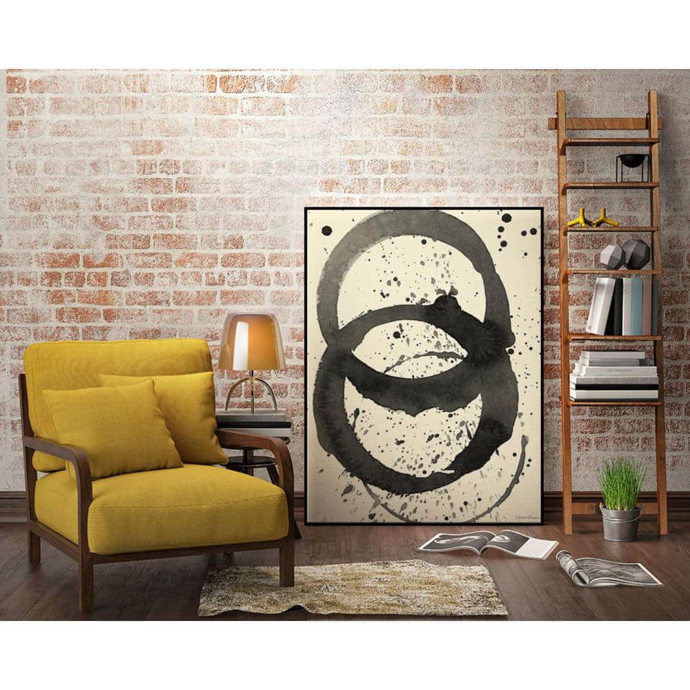 30 in. x 40 in. Astro Burst IV by Vanna Lam Framed Wall Art