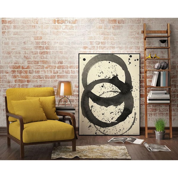 Unbranded 30 in. x 40 in. "Astro Burst IV" by Vanna Lam Framed Wall Art