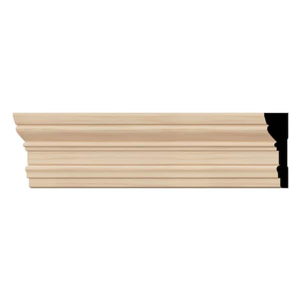 Ekena Millwork WM318 0.88 in. D x 3.25 in. W x 96 in. L Wood (Alder) Colonial Casing Moulding