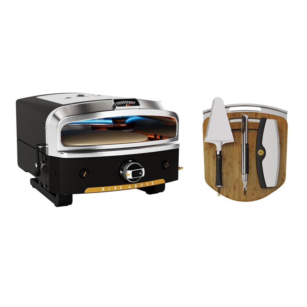 Versa16 Dual-Burner Propane Outdoor Pizza Oven Combo (Oven with Peel Kit)