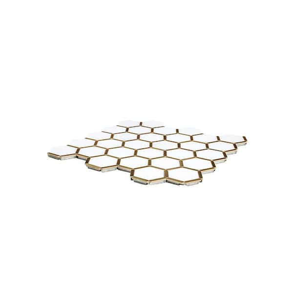 Reviews for Jeffrey Court Karats White 10.625 in. x 11.125 in