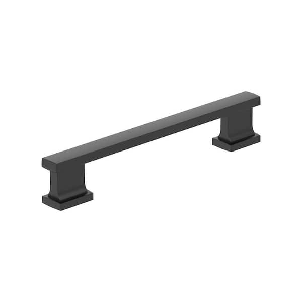 Amerock 10-Pack Triomphe 5-1/16 in.  128mm  Classic Matte Black Bar Cabinet Pulls