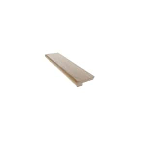 Stair Nose White Oak Karan 0.375 in. T x 2 in. W x 78 in. L Matte Hardwood Trim