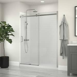 Jetcoat 32 in. x 60 in. x 78 in. 5-Piece Easy-up Adhesive Alcove Shower Surround in White Subway