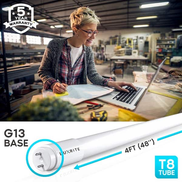 t8 led bulbs no ballast home depot