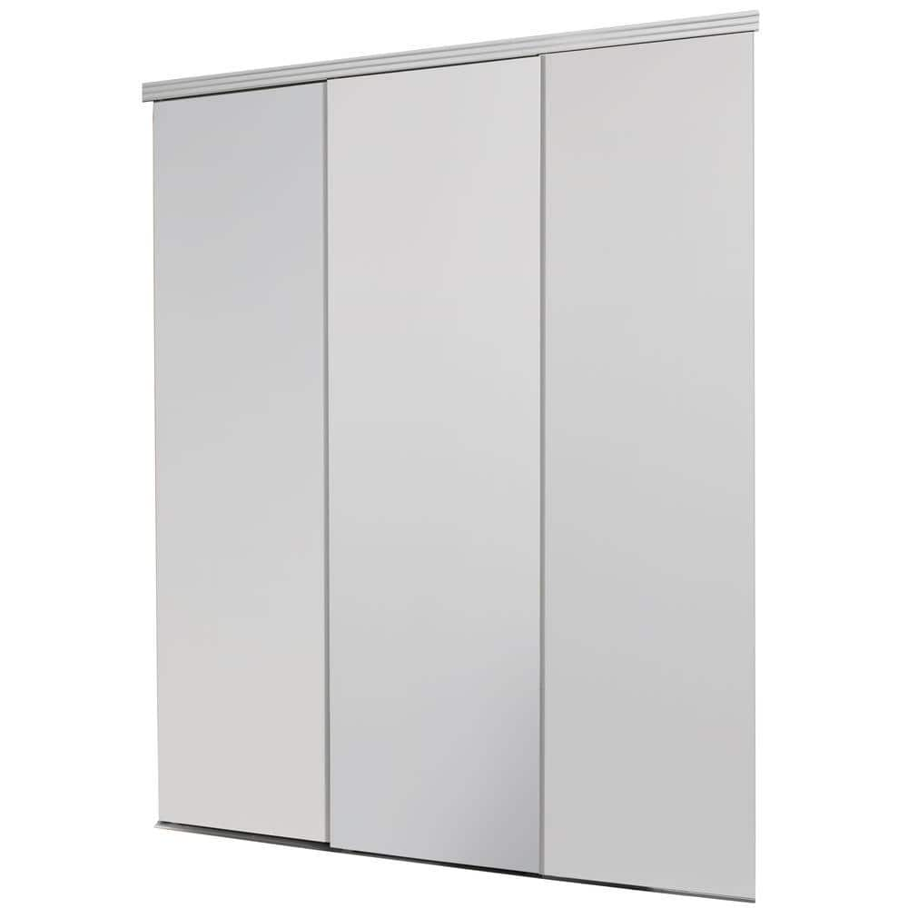 Impact Plus 84 in. x 96 in. Smooth Flush White Solid Core MDF Interior