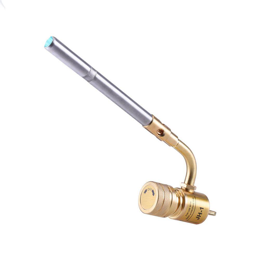 Brass Stainless Steel Yellow Finish Rotatable Propane Mapp Gas Torch Head with 360 Degree Adjustable Flame price history on PriceWatchPro