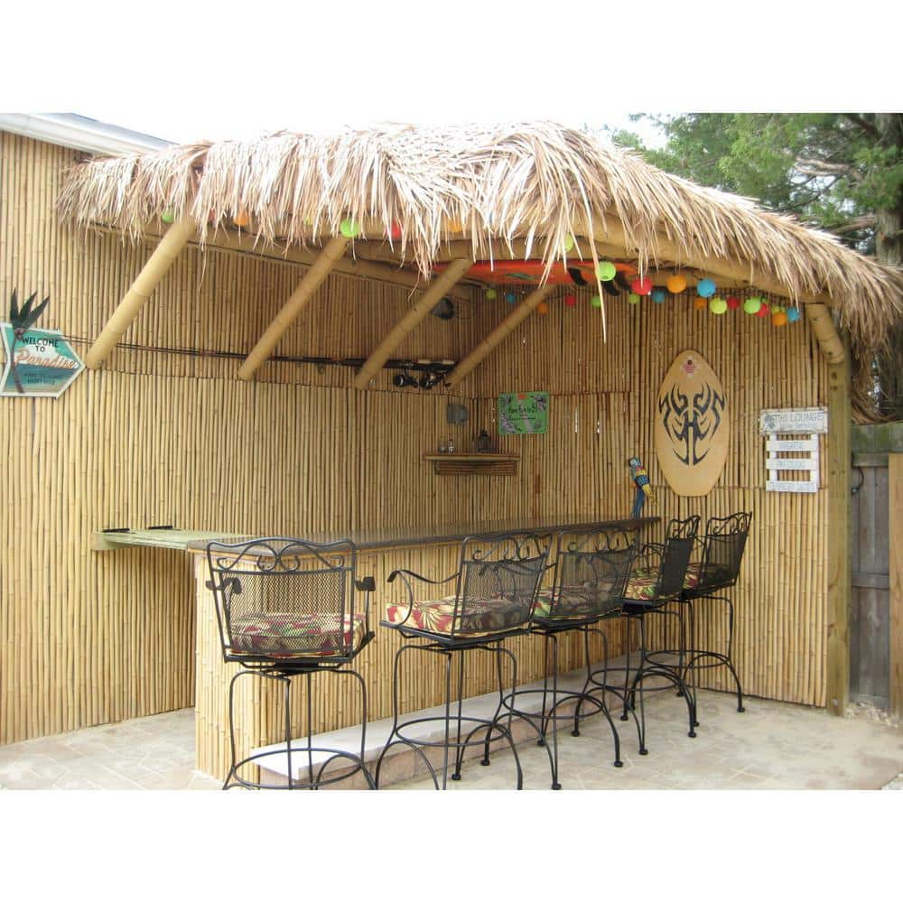 Natural Bamboo Privacy Fence Panel for Outdoor Spaces