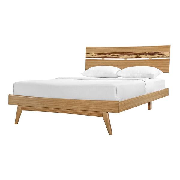 Greenington Azara Caramelized Tan Eastern King Platform Bed Ga0002kca The Home Depot Greenington Azara Caramelized Tan, Azara Platform Bed King