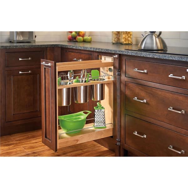 Rev-A-Shelf 448-BC-8C 8-Inch Fully Assembled Base Cabinet hotsell Pullout Storage Organi