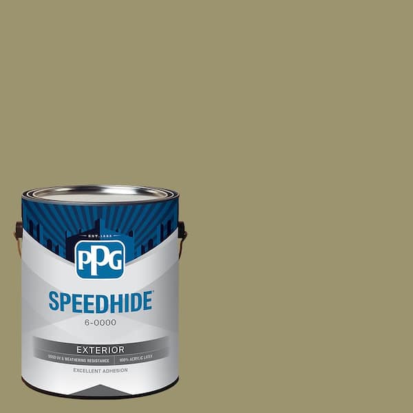SPEEDHIDE 1 gal. PPG1113-5 Sweet Annie Satin Exterior Paint
