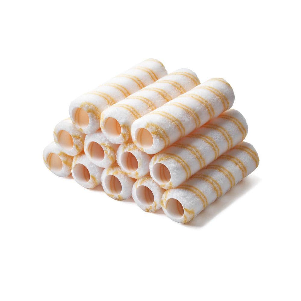12-Pack 9 in. Shedless Roller Covers, 3/8 in. Nap High Dense Roller Covers for Roller Frame and Paint Roller Kit price history on PriceWatchPro