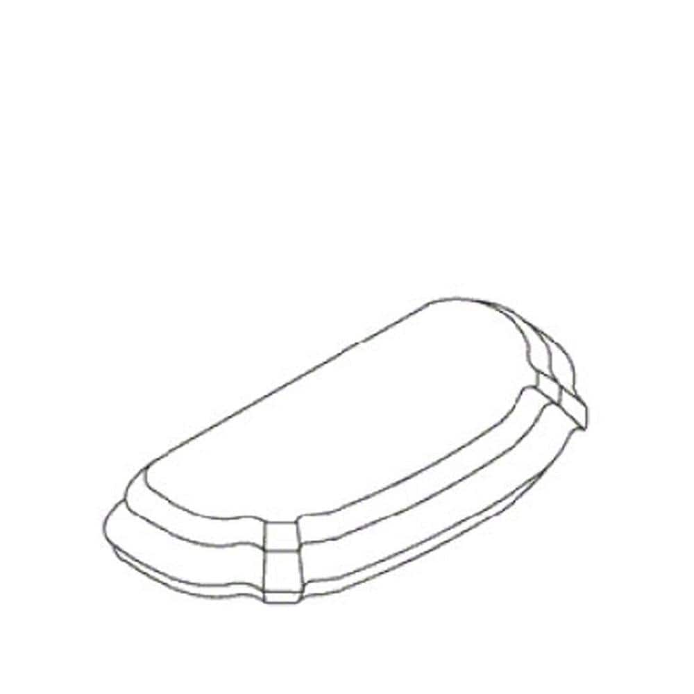 KOHLER Toilet Tank Cover in Biscuit 8062596 The Home Depot