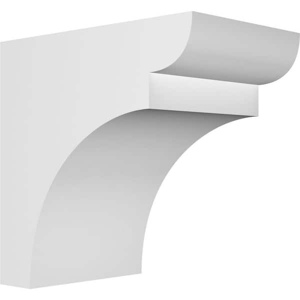 Ekena Millwork Yorktown 4 in. W x 6 in. H x 6 in. D Signature Urethane Polyurethane Corbel