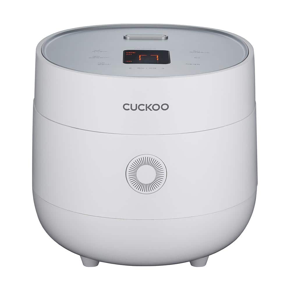 Cuckoo Basic 6-Cup Electric Rice Cooker and Warmer in White 