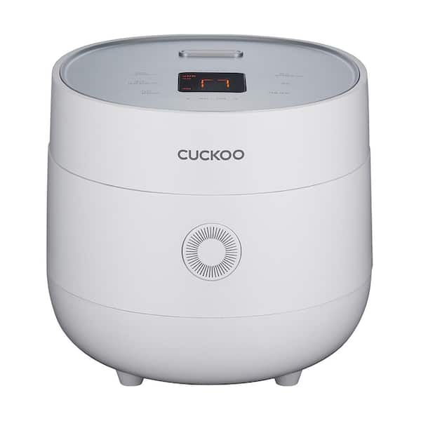 Cuckoo 6-Cup White Micom Rice Cooker 13-Menu Options CR-0675F