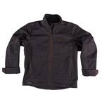 Lawton Men's Size 3X-Large Stone Cotton/Lycra Jacket