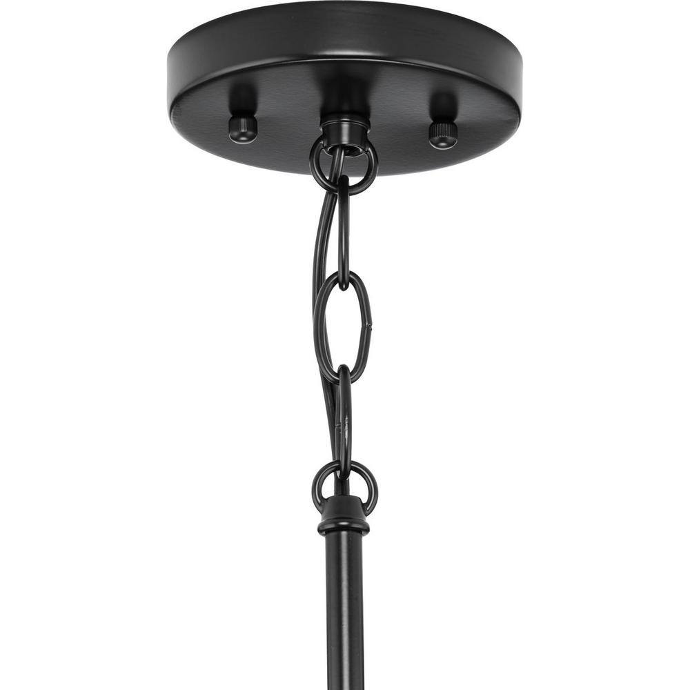 Hinton Matte Black 16" Cone Pendant Light
