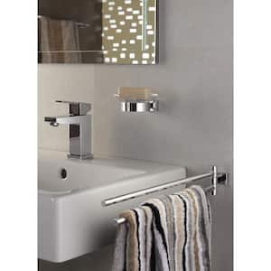 Essentials Cube 18 in. Double Towel Bar in StarLight Chrome