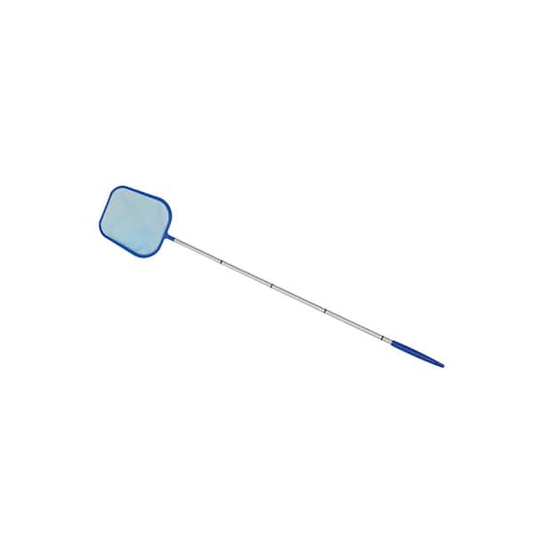 TIRAMISUBEST 60.43 in. x 10.82 in. x 1 in. Swimming Leaf Skimmer Net with Aluminum Telescopic Pole