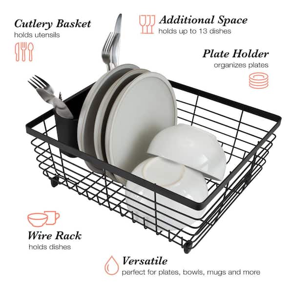 NEX™ 15 Stainless Metal Dish Drying Rack