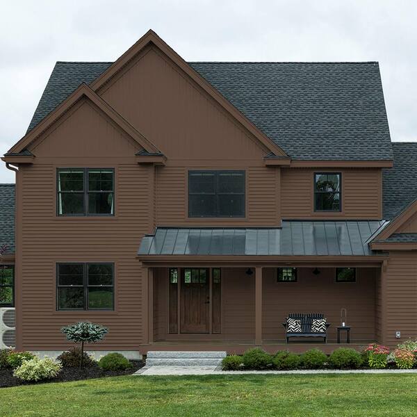 Brown exterior paint clearance colors