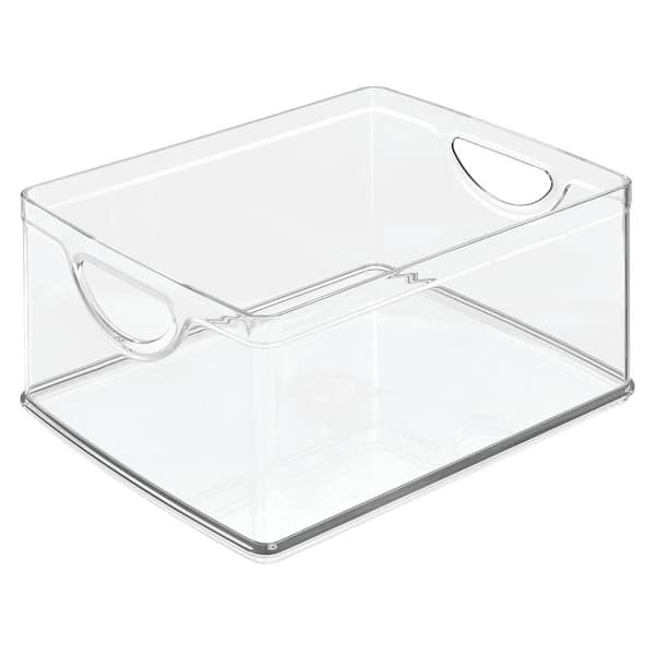 iDesign Cabinet Bin 10 in. x 8 in. x 5 in., Clear
