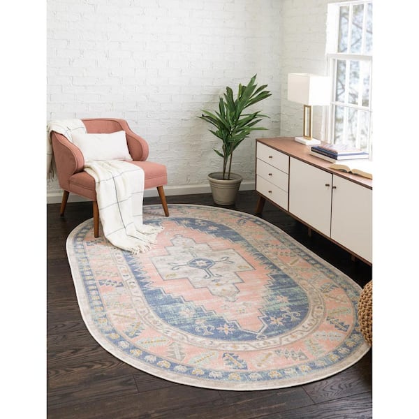 Whitney Geneva French Blue 8 ft. x 10 ft. Area Rug