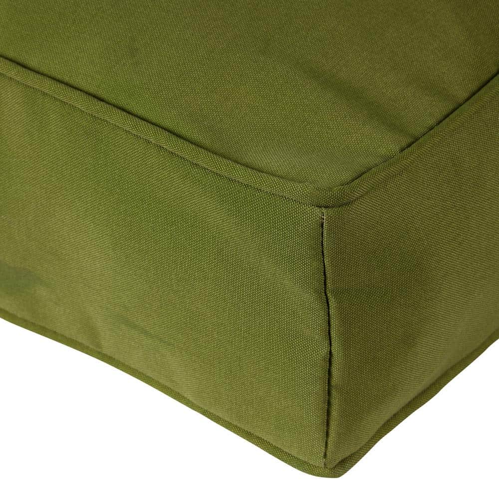 Small Hunter Green Polyester Outdoor Dog Bed
