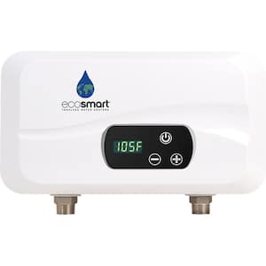 POU 4T Point-of-Use 0.78 GPM Temperature Controlled Tankless Electric Water Heater 3.5 kW 120-Volt