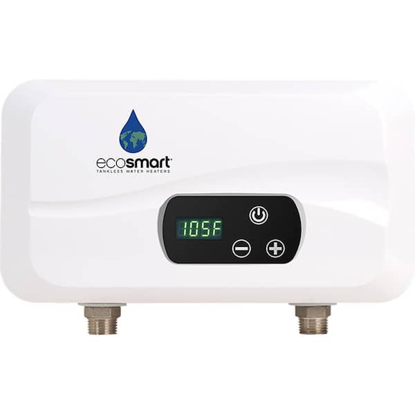EcoSmart POU 4T Point-of-Use Temperature Controlled Tankless Electric Water Heater 3.5 kW 120 V