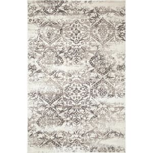 Vintage Freja 10 ft. x 14 ft. Gray Area Rug