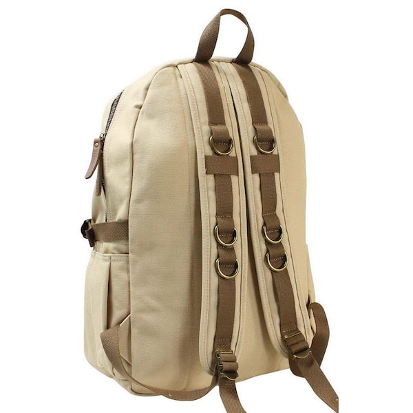Vagarant 19 in. H Black Mountain Hiking Sport Canvas Backpack