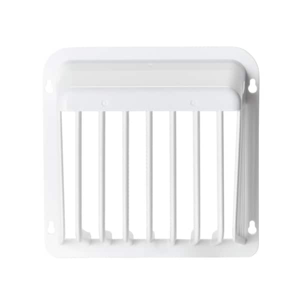 HY-C 6 in. White Code Compliant Plastic Dryer Exhaust VentGuard 12-Piece Pro Pak