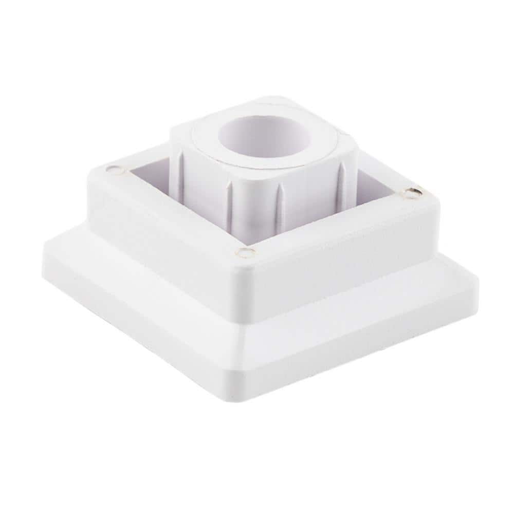 White Plastic Estate Designer Horizontal Connector (20-Pack) price history on PriceWatchPro