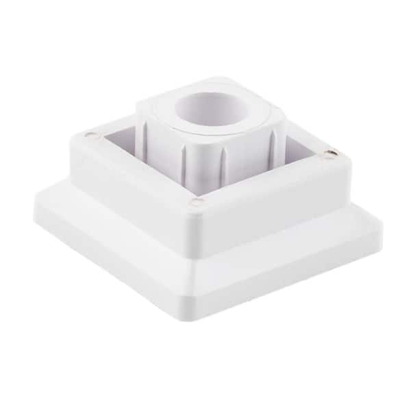 Deckorators White Plastic Estate Designer Horizontal Connector (20-Pack)